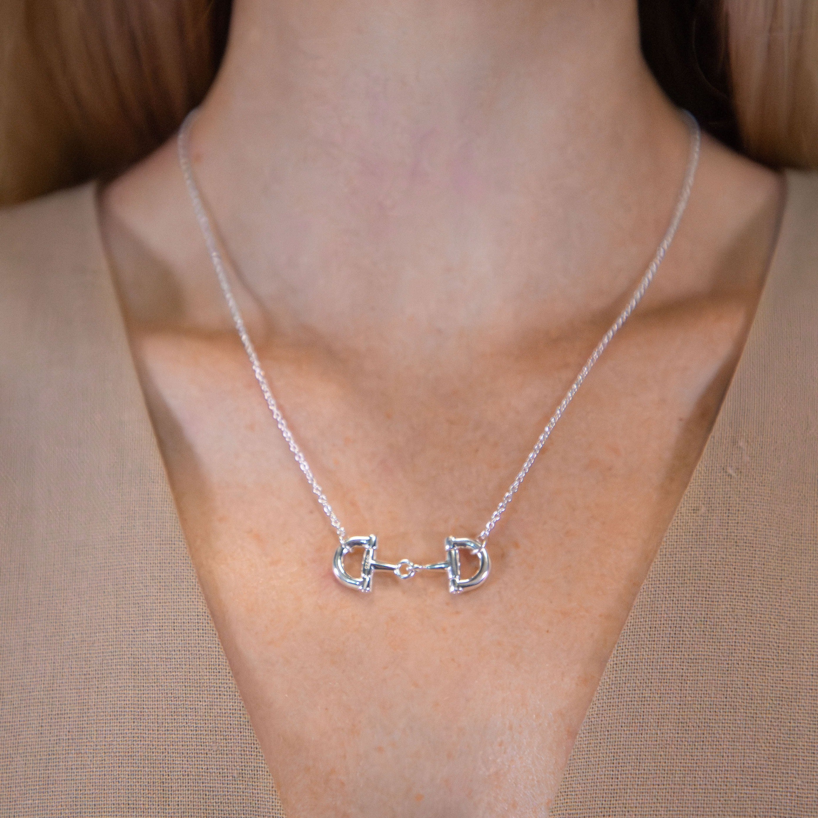 snaffle bit necklace