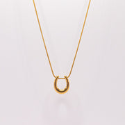 horseshoe necklace