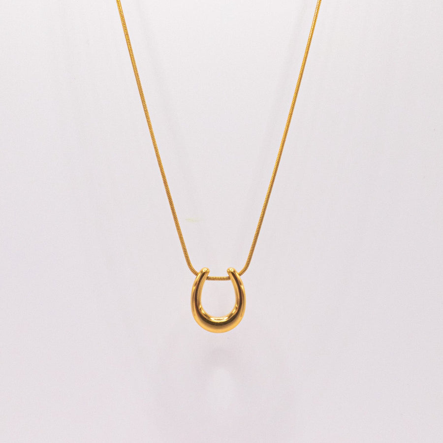 horseshoe necklace