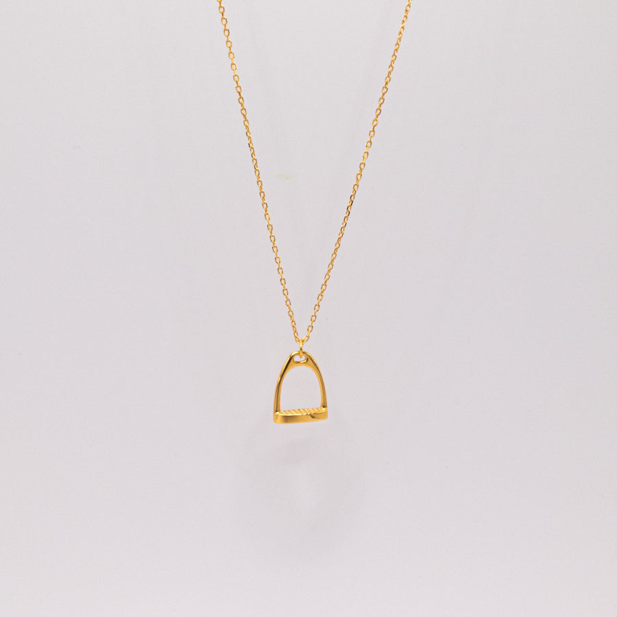 stirrup necklace