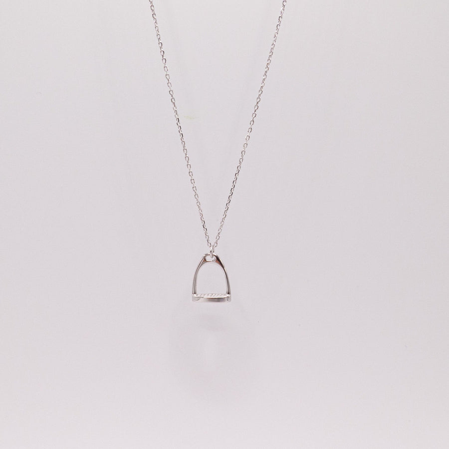 stirrup necklace