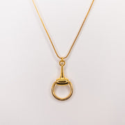 snaffle bit necklace