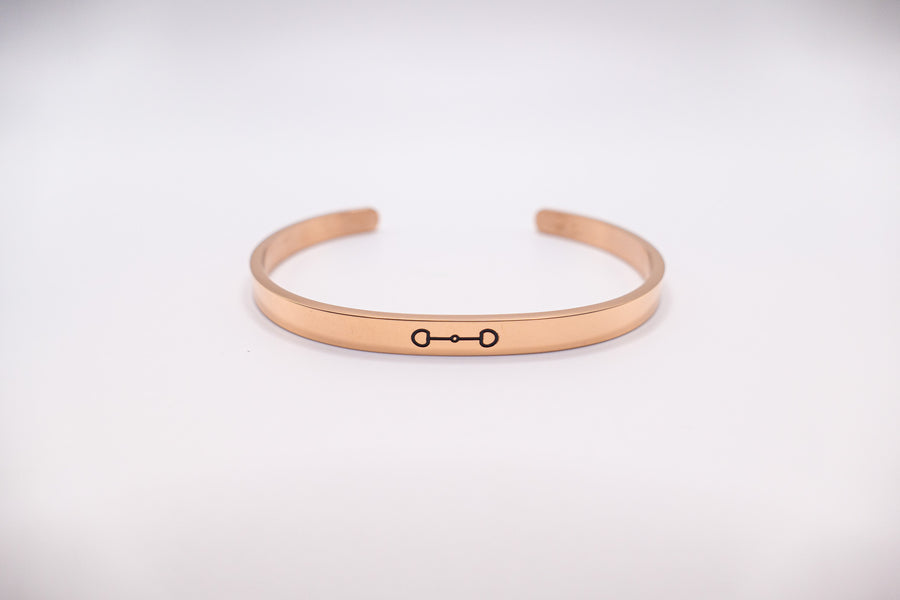 snaffle bit bangle