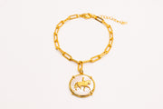 Dressage Coin Bracelet